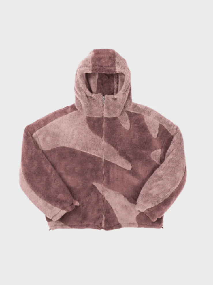 Veste polaire zippée à capuche pour homme – chaude et confortable-Gigié