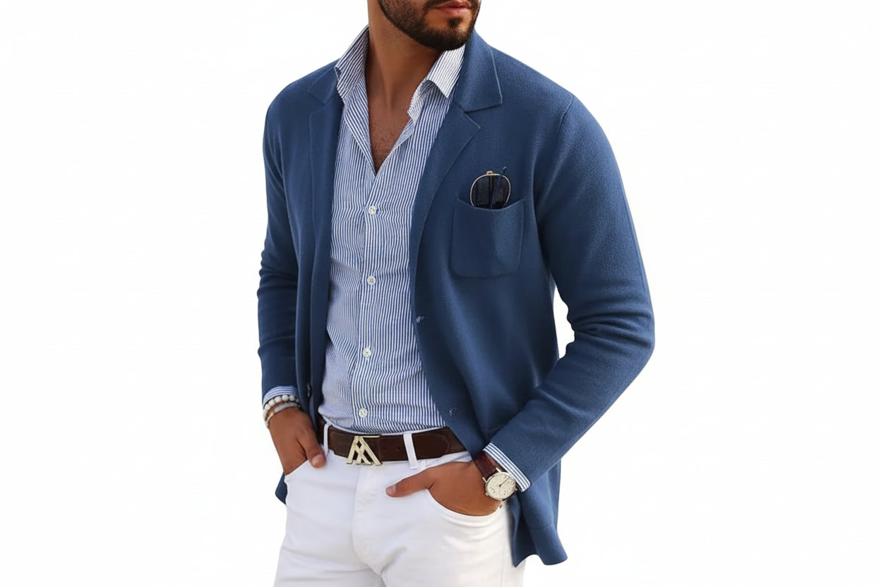 Veste Structurée Pour Homme-Gigié
