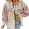 Veste chemise oversize en sherpa pour femme 1