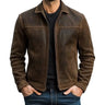 Veste zippée à col pour homme 1