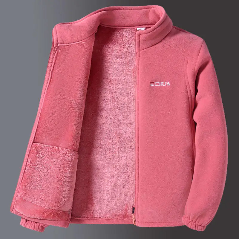 Veste Hiver Femme Coupe-Vent Zippée-Gigié